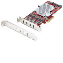 StarTech.com P10Q4C-USB-CARD-LP